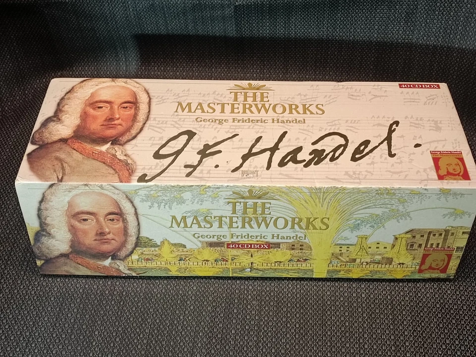 The Masterworks George Frideric Handel 40 CD Box Disks