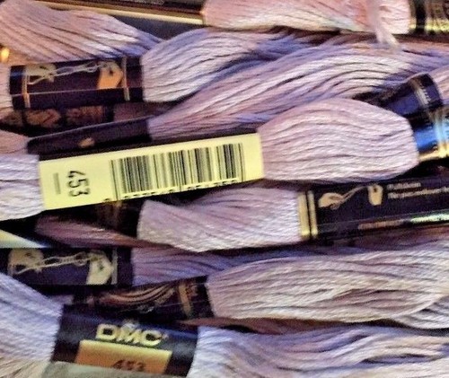 2 Skeins DMC Embroidery Floss 100% cotton 8.7 yds GRAYS - Picture 8 of 13