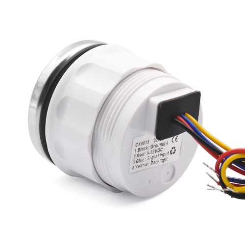 52MM Water Temperature Gauge 40-120 Degree With Engine Hight Temperature Alarm - Picture 9 of 12