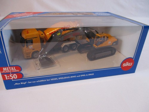 Siku Super Serie 1:50 Baufahrzeuge von Max Bögl exklusiv von Vedes NEU&OVP - Bild 5 von 5