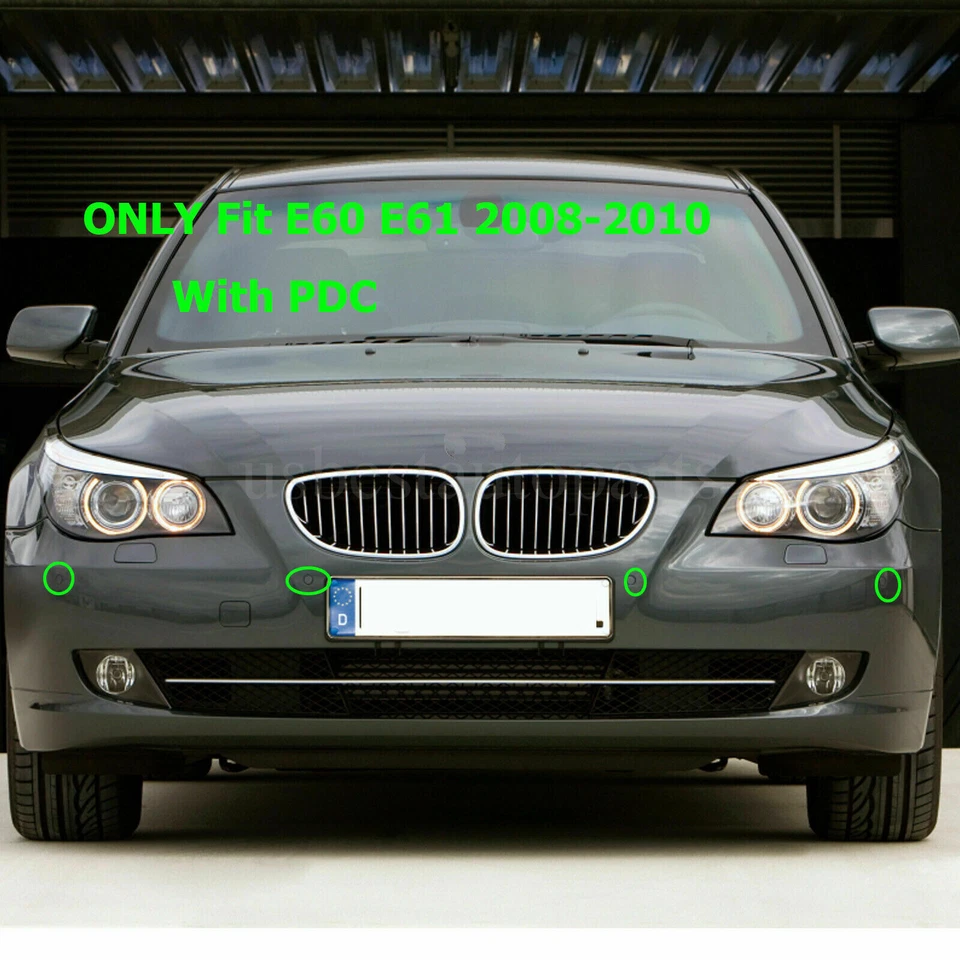 M5 Style Front Bumper Fit BMW 5 Series E60 E61 08-10 528i 535i 550i W/PDC Foto 3 de 4