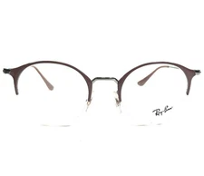 Ray-Ban Eyeglasses Frames RB3578V 2907 Light Brown Muted Purple Silver 48-22-145