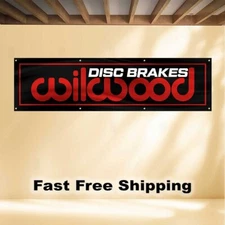 WILWOOD DISC BRAKES 2'X8' BANNER FLAG