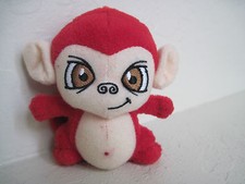 Neopets Red Mynci 4" Monkey Plush Stuffed Animal