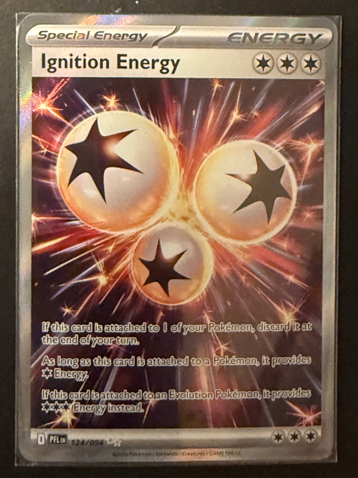 Ignition Energy 124/094 Phantasmal Flames Ultra Rare Pokemon TCG NM/M