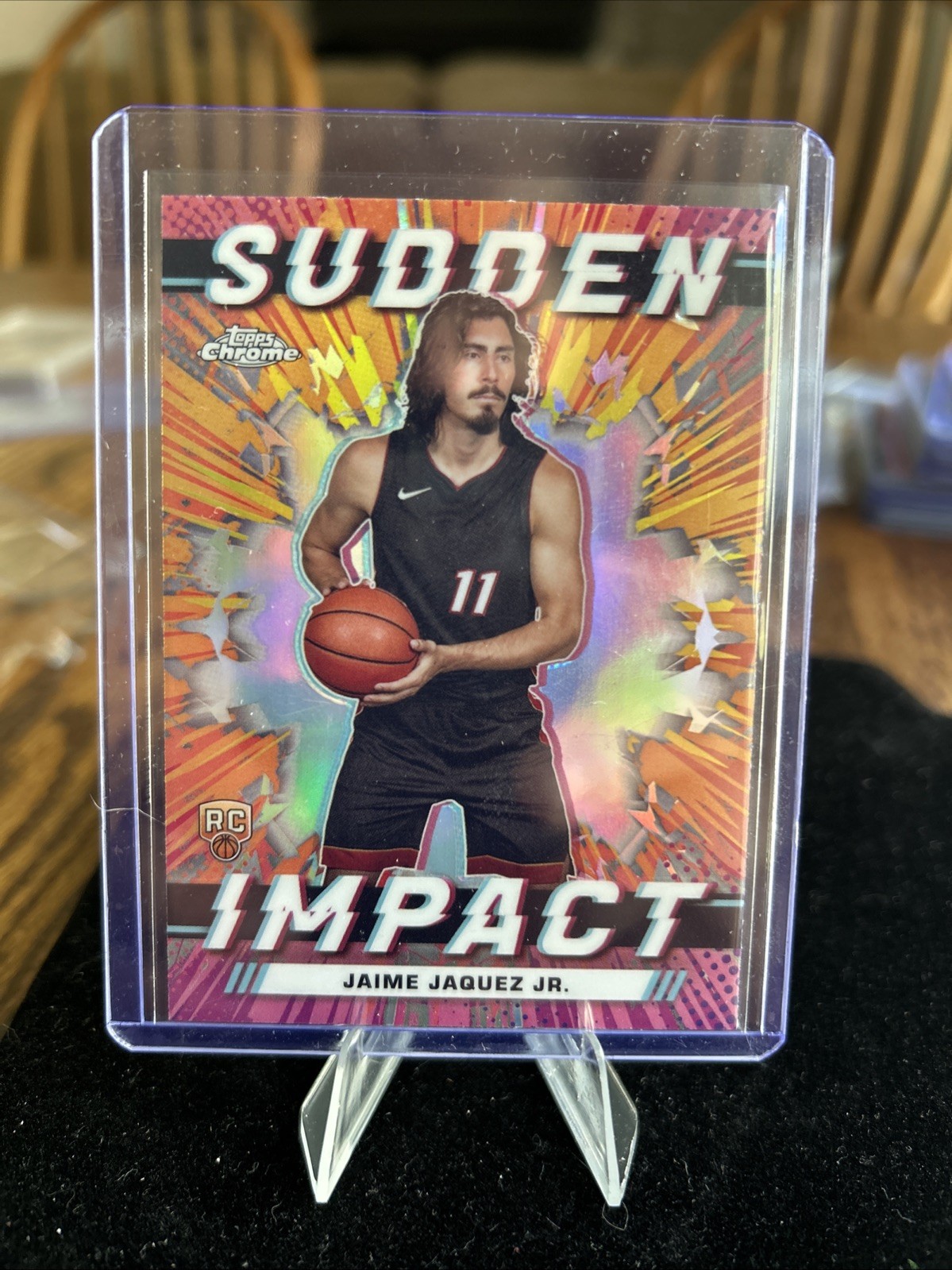 2023-24 Topps Chrome - Sudden Impact Jaime Jaquez Jr. #SI-7 (RC)