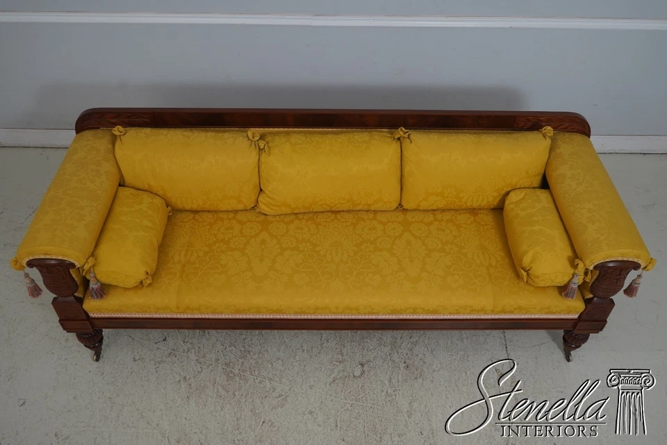67824:大卫·莱福特美式帝国风格桃花心木沙发 — 第 3/4 张图片