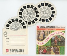The New Zoo Revue 1972 View-Master Reels B-566 and Copy Front Cover
