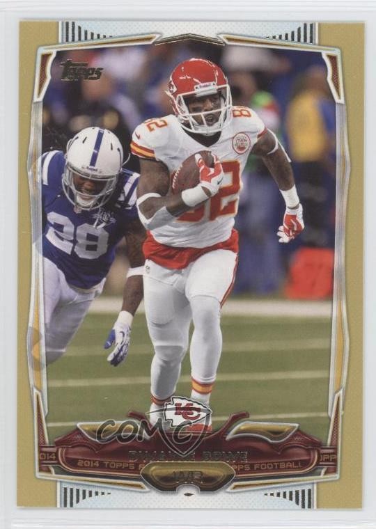 2014 Topps Gold 746/2014 Dwayne Bowe #284 2i7