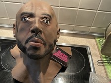 Realistische Schwarze Männer Latexmaske