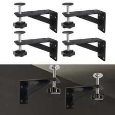 4 Pieces Undermount Sink Support Bracket Sink Installation Kit Adjustable