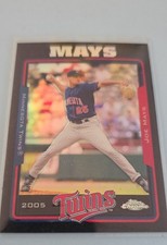 2005 Topps Chrome - Joe Mays #291 Black Refractor /225
