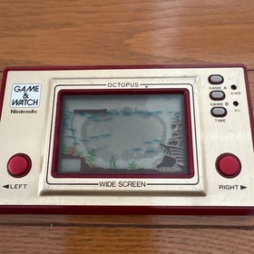 [Rare] Original item Octopus, with box, , and batteriesNintendo Game & Watch