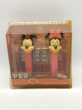2009 Disney Mickey  Minnie Mouse PEZ Dispensers Sealed Packaging Set
