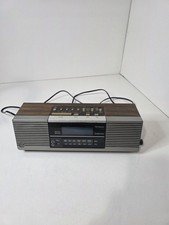 Vintage GE Clock Radio 1978 Am Fm Model No 7-4945A Dual Alarm TESTED