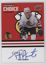 2025 Chicago Blackhawks Centennial Choice Signatures Tony Amonte #CS-TA Auto 0ps
