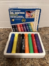 Vintage 8 Set Sanford Mr. Sketch Scented Inst...