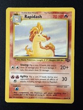 Rapidash 44/64 Jungle Uncommon WOTC MP on eBay