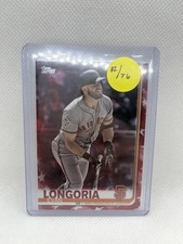 2019 Topps Series 2 Evan Longoria 390 Independence Day Variation 07/76 Giants