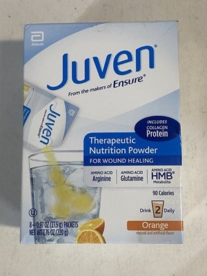 Juven Therapeutic Nutrition Powder Orange (8 Packets)