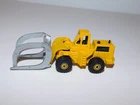 Vintage 1979 Hot Wheels Yellow 3 Wheel Loader CONSTRUCTION VEHICLE - CUSTOM WORK