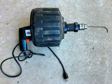 COBRA CABLE DRUM DRAIN CLEANER PLUMBING SNAKE DRILL Sewer Machine Qwikie Electri