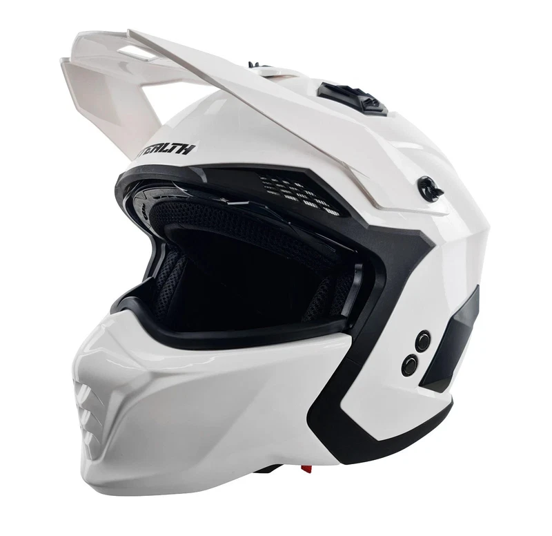 Removable Chin Bar Open White Stealth, photo 3 of 7