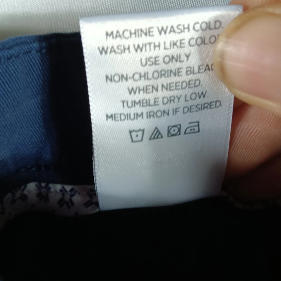 Pantalones Cortos Members Mark Everyday Frente Plano Hombres Talla 40 Azul Real Hombres Nuevos con Etiquetas Nuevos Foto 3 de 4