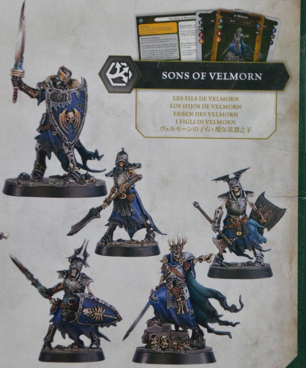 Warhammer AoS Underworlds Soulblight Gravelords Sons of Velmorn