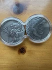2 x 1 OZ COPPER GRIFFIN 2 FINISHES MINTAGE OF 1000 INFINITY CAPSULE HIGH RELIEF