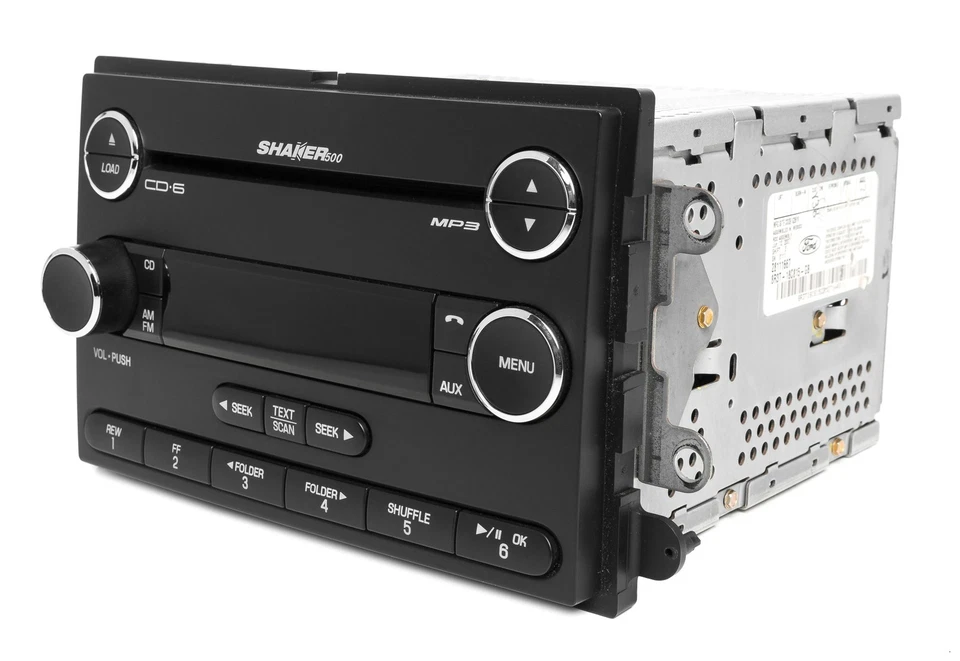 2008 Ford Mustang AM FM Radio MP3 6 Disc Shaker 500w Sirius Ready 8R3T-18C815-GB Foto 3 de 4