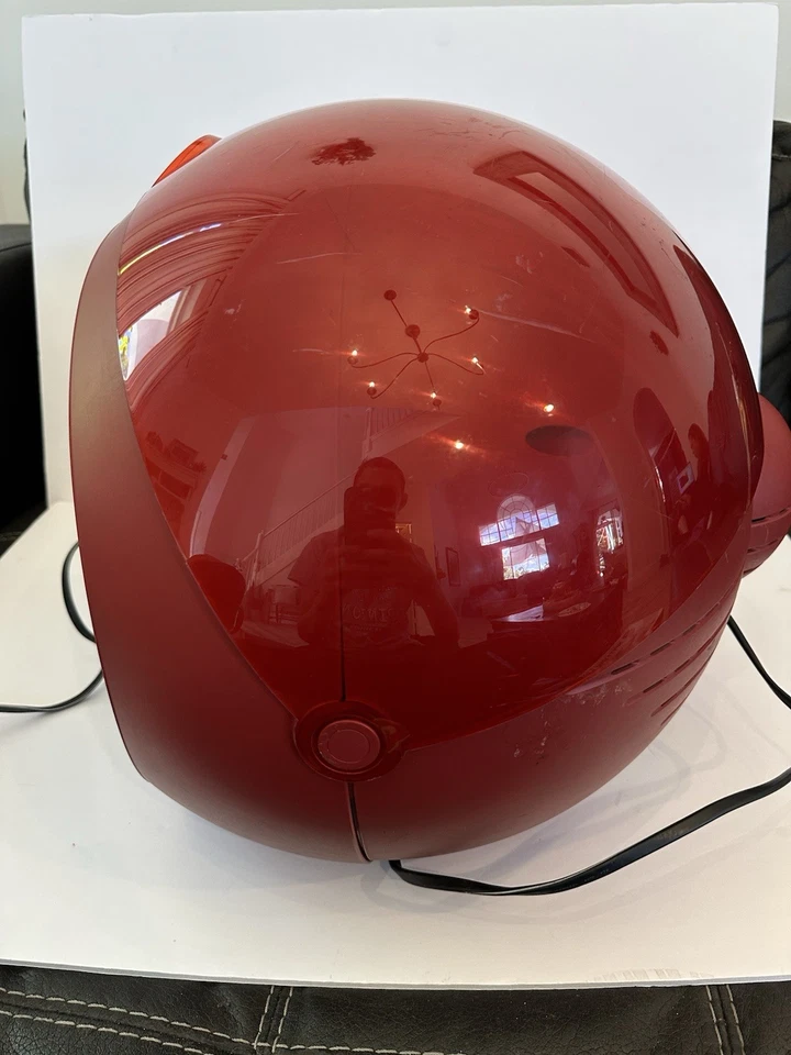 Memorex MSP-TV1300 Red Sphere Ball 13" CRT TV Videoball No Remote Has Issues - Image 3 of 4