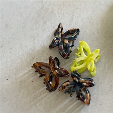Butterfly Hair Claw Clip Small Colorful Hair Accessory for Women Girls