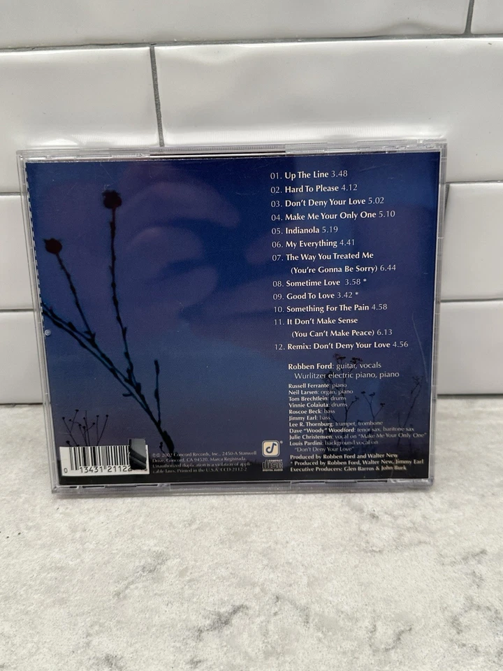 Blue Moon By: Robben Ford 2002 CD - Image 2 of 4