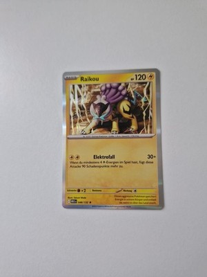 Raikou 048/132 Holo Mega Entwicklung Pokemon Karte Deutsch Near Mint