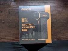 Besrun X113 Electric Air Duster Dust Blower - All-Purpose, 4 Nozzles