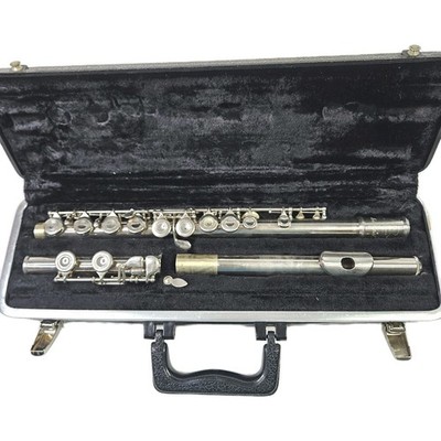 Vintage Buescher Aristocrat Flute USA Back To School Band Orchestra