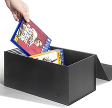 Video Game Storage Boxes, Blu-Ray Storage Boxes, Magnetic Video Game Box Protect