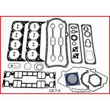 Enginetech C5.7-a Sbc 350 Full Gasket Set Vortec Vin R 1996-02 Enginetech C5.7-a Sbc 350 Full Gasket Set Vortec Vin R 1996-02