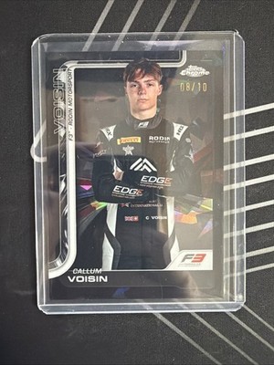 2025 Topps Chrome Sapphire Formula 1 Callum Voisin /10