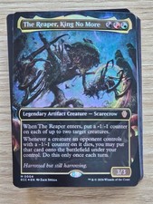 Custom Commander Deck ~ Reap ‘Em and Weep ~ The Reaper, King No More ~ 100 Cards