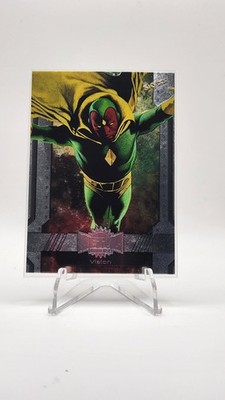 2023 Marvel Metal Universe Avengers - Vision - 17 - Silver