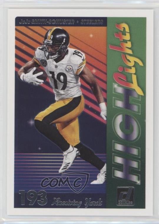 2018 Panini Donruss Highlights JuJu Smith-Schuster #H-16 0ol8