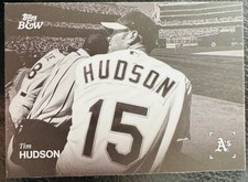 2025 Topps Black & White Tim Hudson #69 Athletics