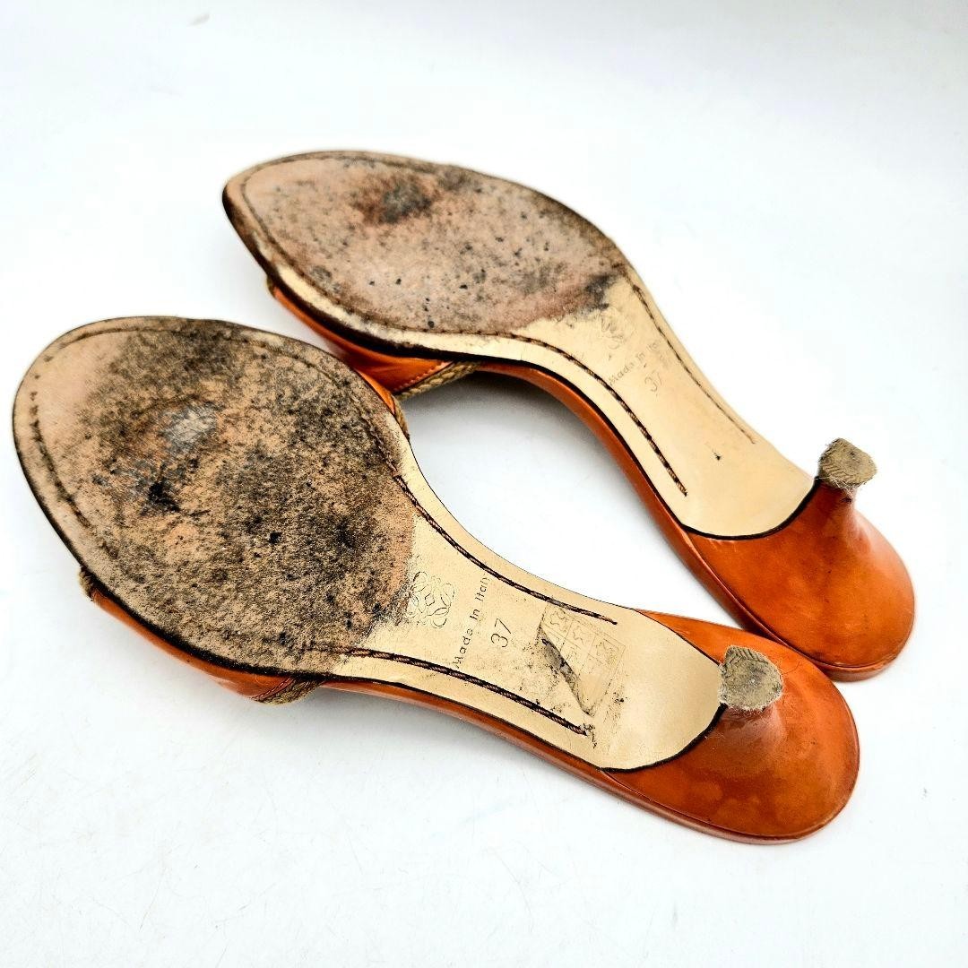 Women 7.0US Loewe Mule Sandals 625 Limited Edition VHTF Rare Elegant Style Sophi image 4