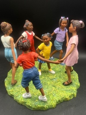 RARE 8'' Brenda Joysmith Children Ring Around The Rosie Sally Walker Figurine HTF