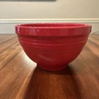 Fiesta Scarlet Red Large Mixing Nesting 8-3/4” x 5 1/4” Used Excellent Cond.