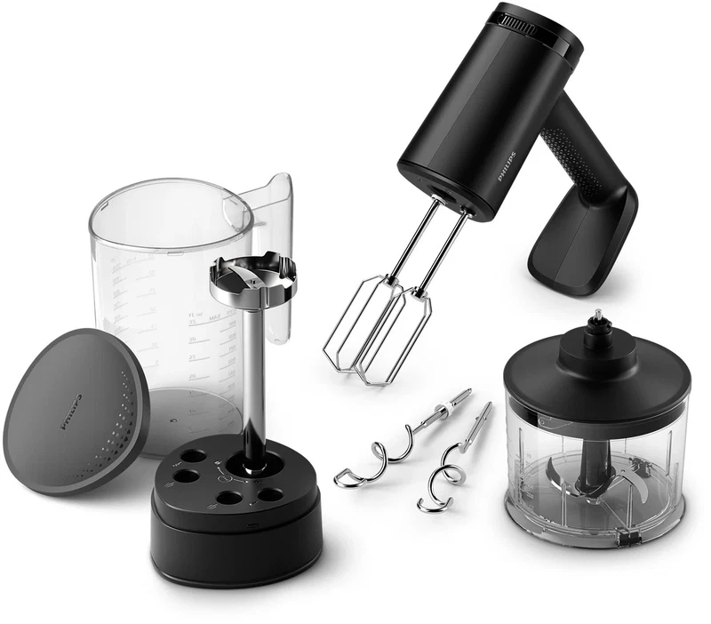 Frullatore Minipimer Sbattitore 3in1 PHILIPS Robot da Cucina Immersione 500 Watt