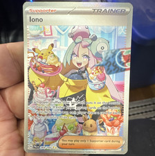Pokemon TCG Iono 269/193 Paldea Evolved SV02 Full Art Holo SIR EN 2023 on eBay