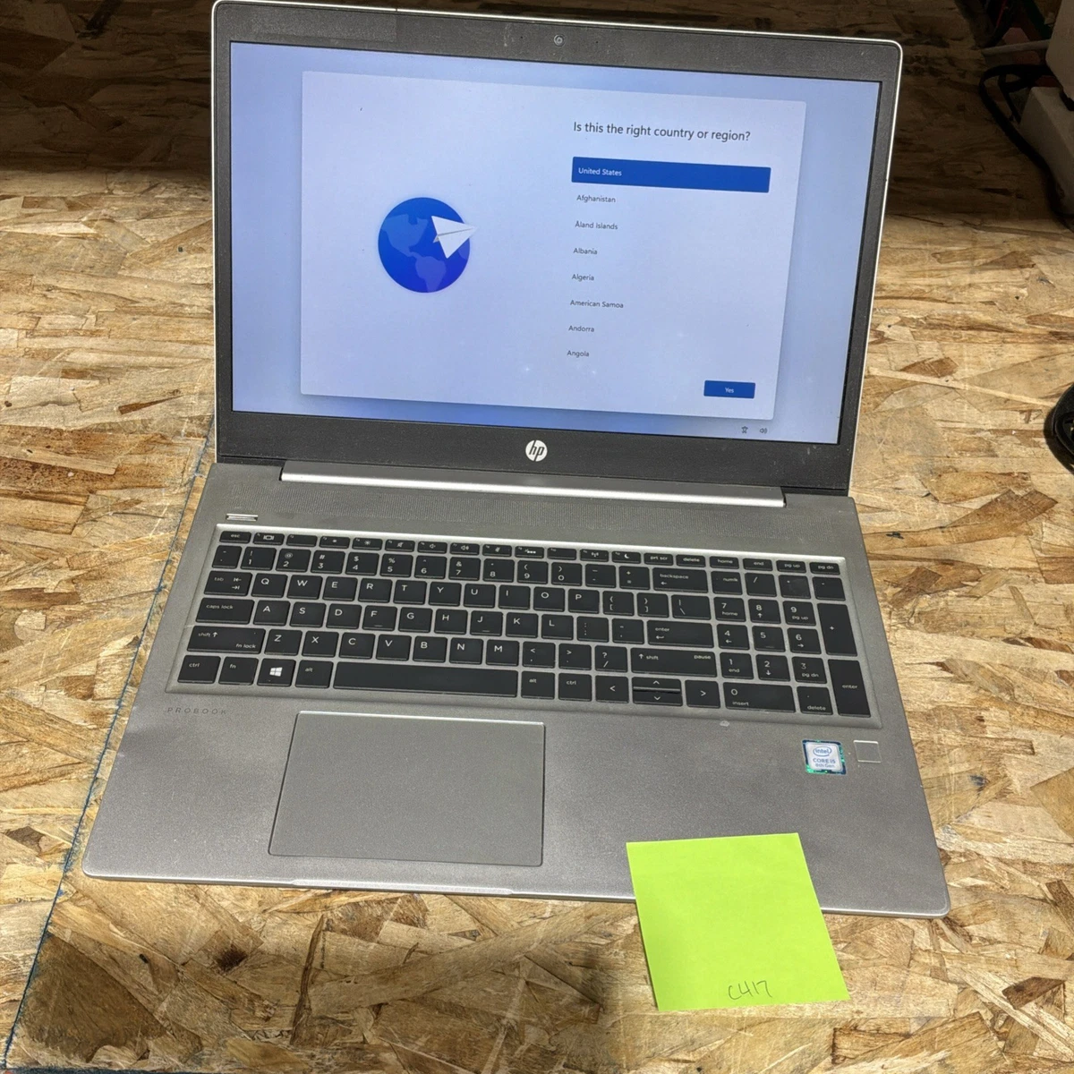 HP Intel Core i5 8th Gen. PC Laptops & Netbooks 256 GB SSD